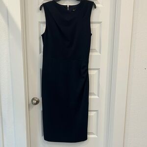 Alexia Admor Classic Navy Midi Dress